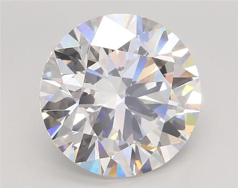 5.02ct E VS1 Rare Carat Ideal Cut Round Lab Grown Diamond