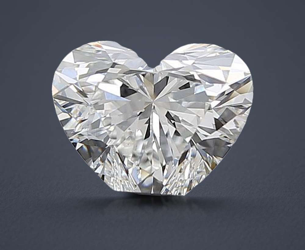 2.00 Carat Heart Lab Diamond
