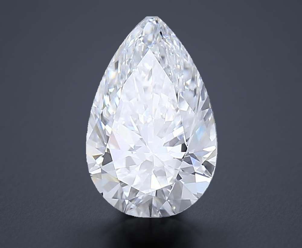 1.52 Carat Pear Lab Diamond
