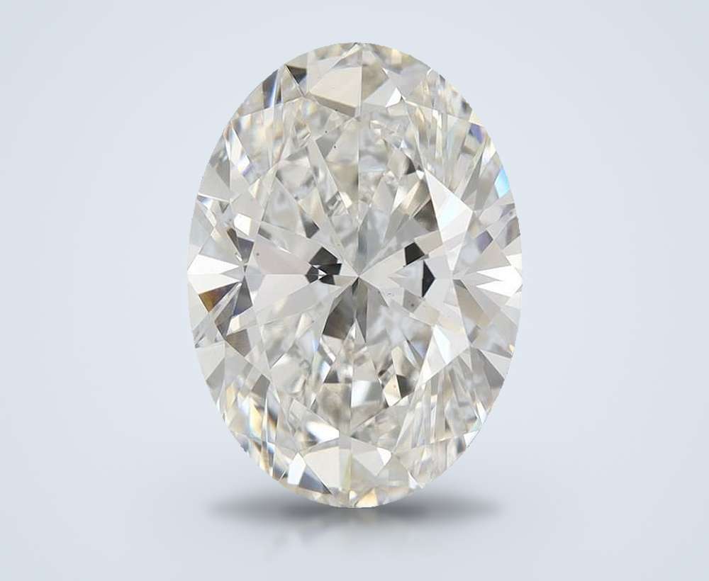 5.68 Carat Oval Lab Diamond