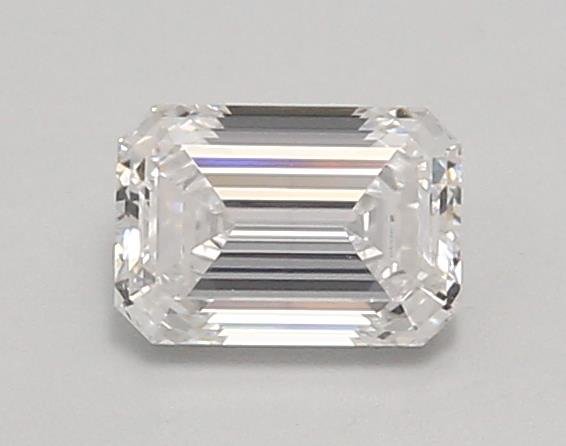 0.97ct D VVS1 Rare Carat Ideal Cut Emerald Lab Grown Diamond