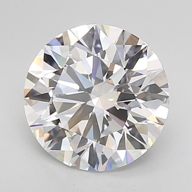 2.82ct D VVS2 Rare Carat Ideal Cut Round Lab Grown Diamond
