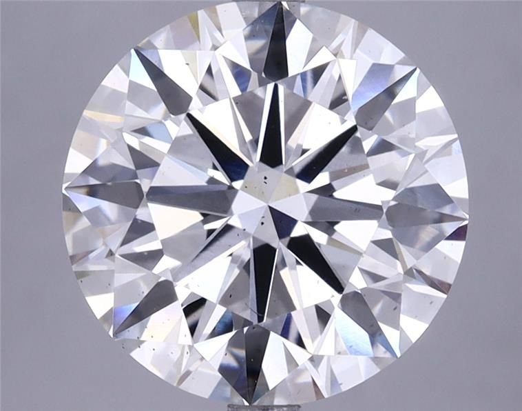 4.73ct F SI1 Rare Carat Ideal Cut Round Lab Grown Diamond