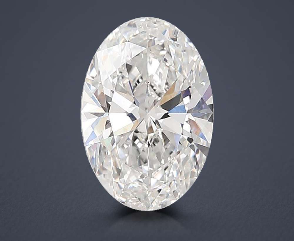 3.51 Carat Oval Lab Diamond