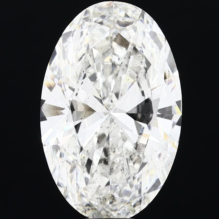 10.05ct G SI2 Rare Carat Ideal Cut Oval Lab Grown Diamond