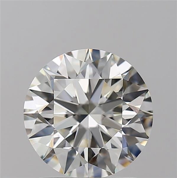 1.74ct K VS2 Rare Carat Ideal Cut Round Diamond