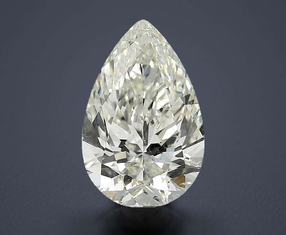 5.51 Carat Pear Natural Diamond