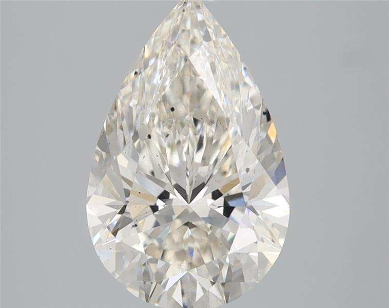 2.20ct H SI1 Rare Carat Ideal Cut Pear Lab Grown Diamond