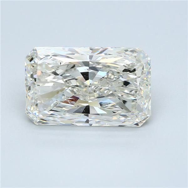 7.03ct J SI2 Rare Carat Ideal Cut Radiant Diamond