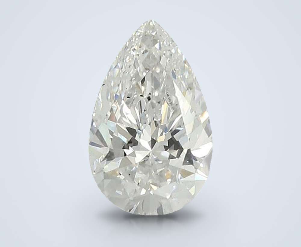 0.64 Carat Pear Lab Diamond