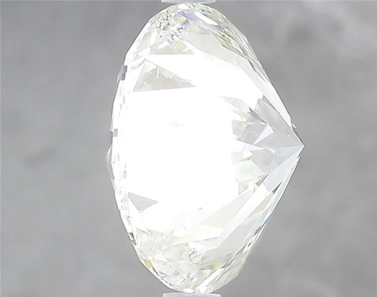 5.09ct I SI2 Rare Carat Ideal Cut Round Diamond