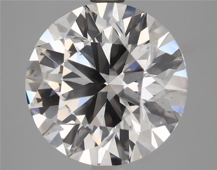 4.00ct H VS2 Rare Carat Ideal Cut Round Lab Grown Diamond