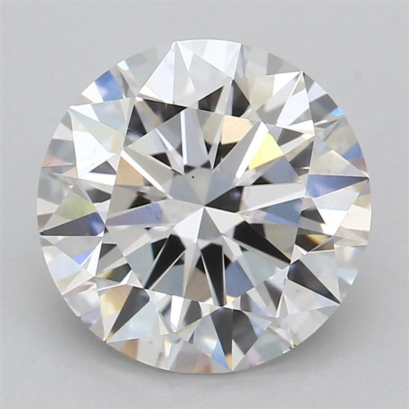 3.07ct F VS1 Excellent Cut Round Lab Grown Diamond