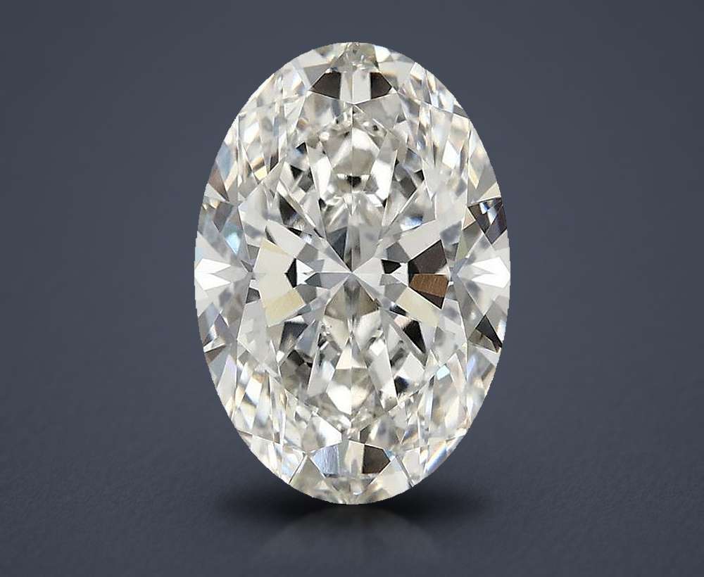 3.07 Carat Oval Lab Diamond