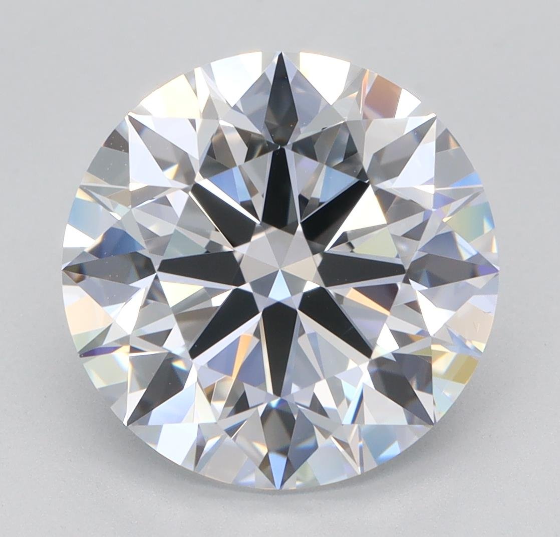 4.01ct E VS1 Rare Carat Ideal Cut Round Lab Grown Diamond