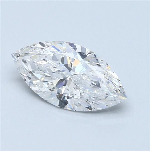 2.51ct D SI2 Rare Carat Ideal Cut Marquise Diamond