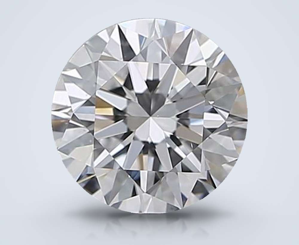 1.72 Carat Round Natural Diamond