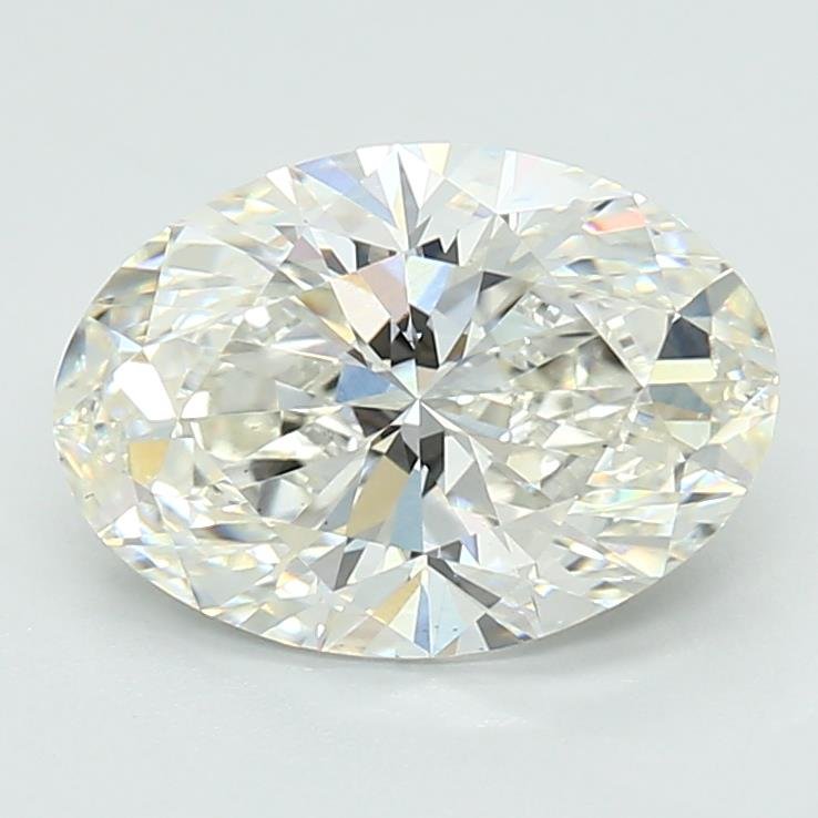 2.00ct G VS1 Rare Carat Ideal Cut Oval Lab Grown Diamond