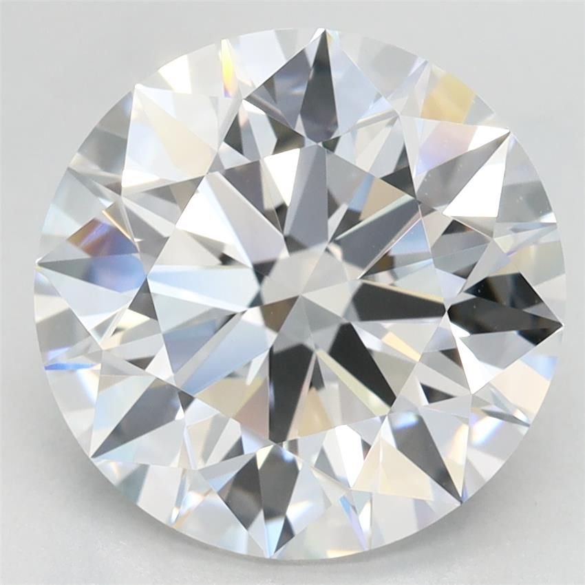 4.07ct D IF Rare Carat Ideal Cut Round Lab Grown Diamond