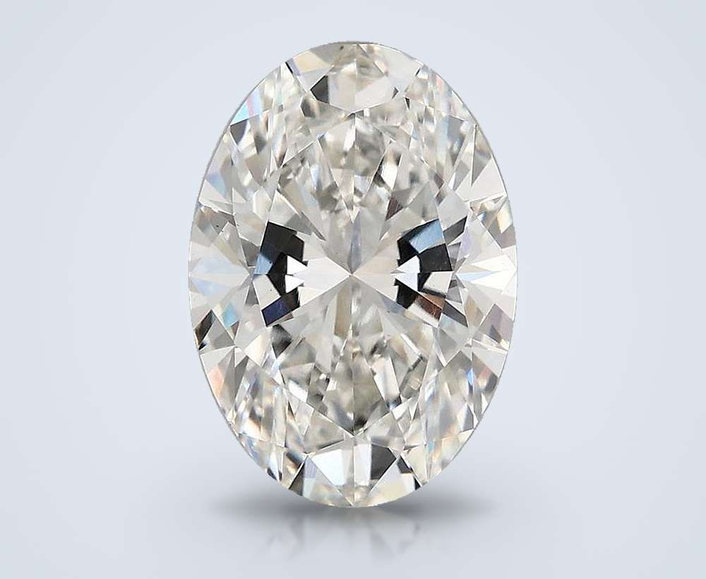 3.89 Carat Oval Lab Diamond