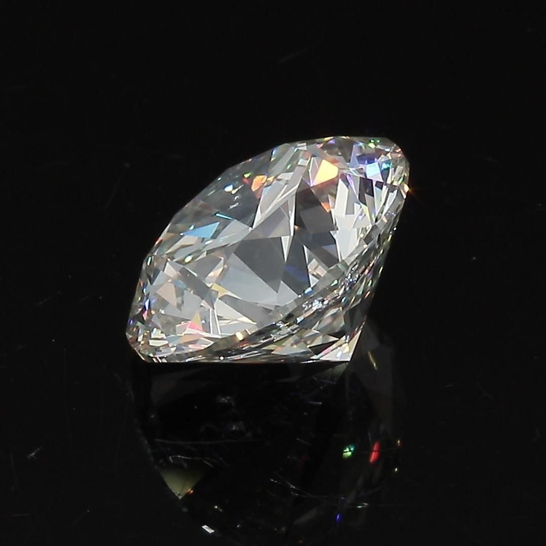 3.02ct K SI2 Excellent Cut Round Diamond