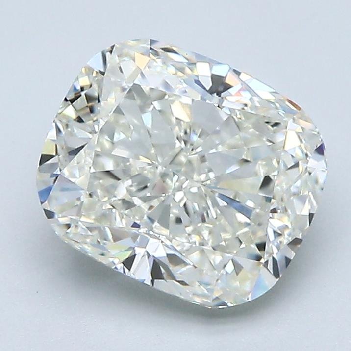 2.53ct J VS1 Rare Carat Ideal Cut Cushion Diamond