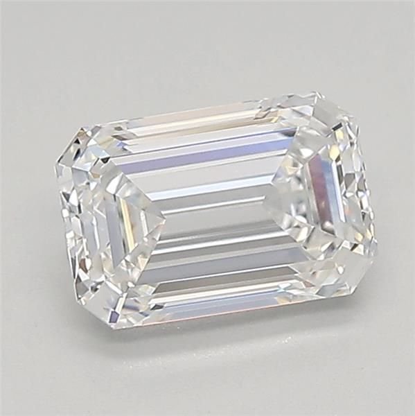 0.99ct D VVS1 Rare Carat Ideal Cut Emerald Lab Grown Diamond