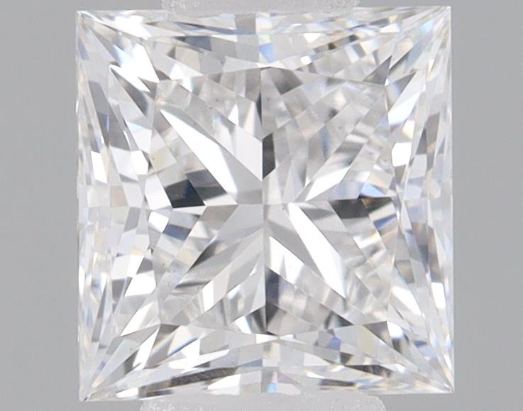 0.72ct D VS1 Rare Carat Ideal Cut Princess Lab Grown Diamond