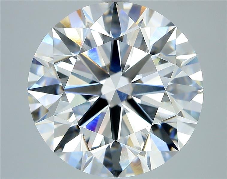 10.03ct E VVS1 Rare Carat Ideal Cut Round Diamond