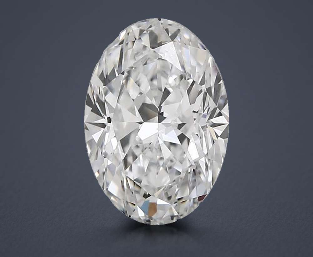 1.70 Carat Oval Natural Diamond