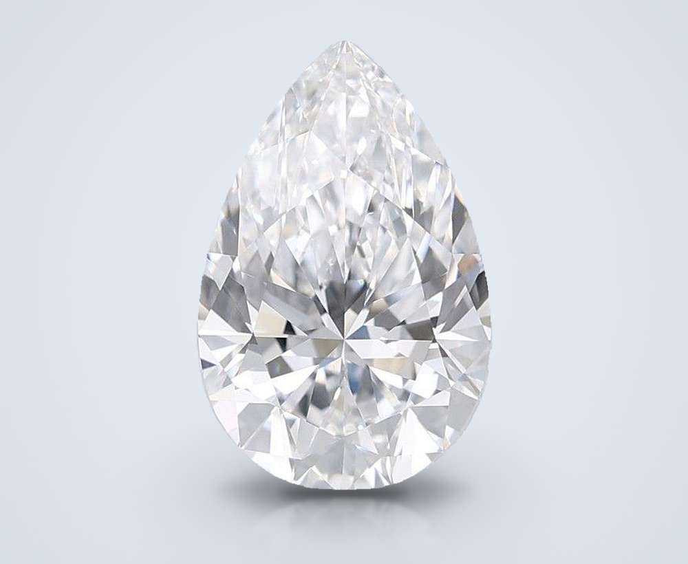 2.81 Carat Pear Lab Diamond