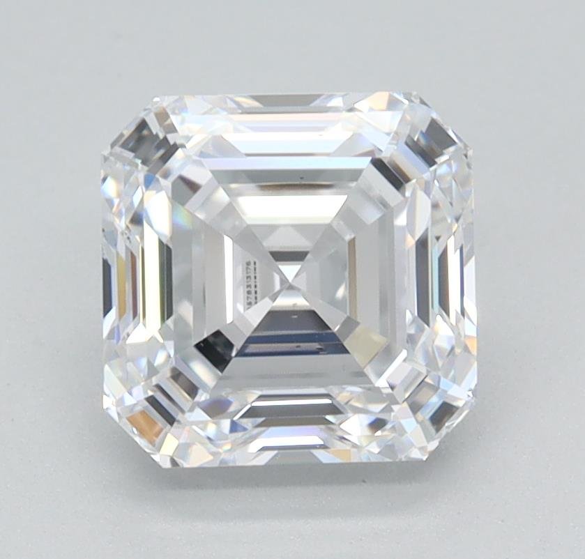 1.49ct D VS2 Rare Carat Ideal Cut Asscher Lab Grown Diamond