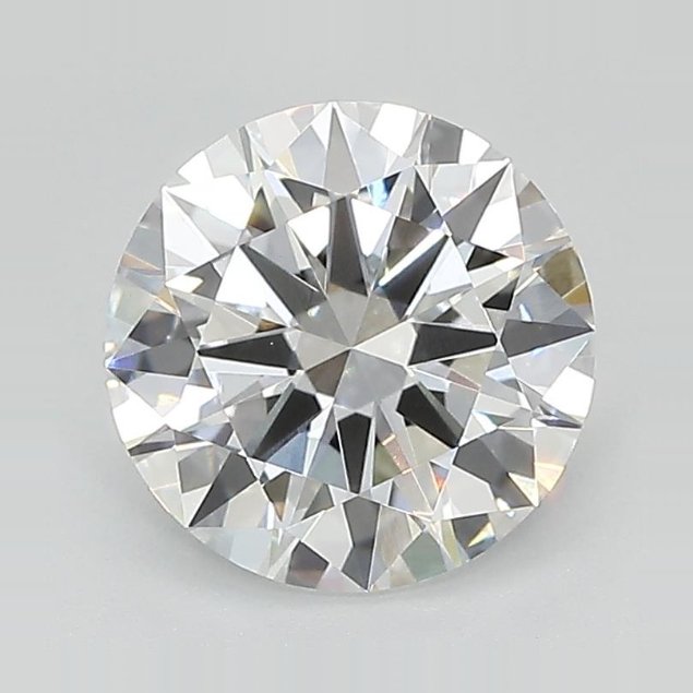 1.91ct D VVS2 Excellent Cut Round Lab Grown Diamond