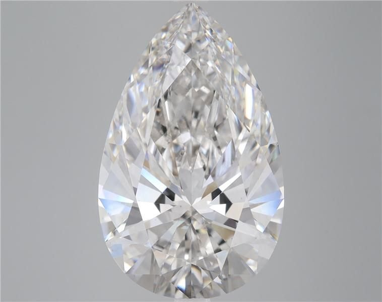 7.65ct G VS1 Rare Carat Ideal Cut Pear Lab Grown Diamond