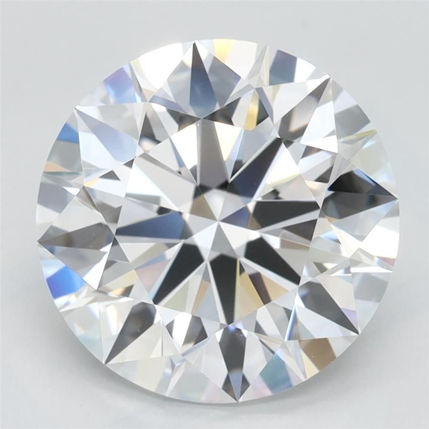 4.01ct D FL Rare Carat Ideal Cut Round Lab Grown Diamond