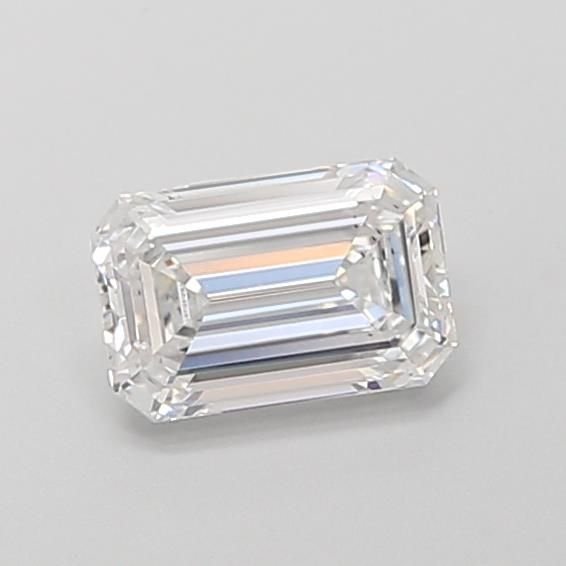 0.89ct D VS2 Rare Carat Ideal Cut Emerald Lab Grown Diamond