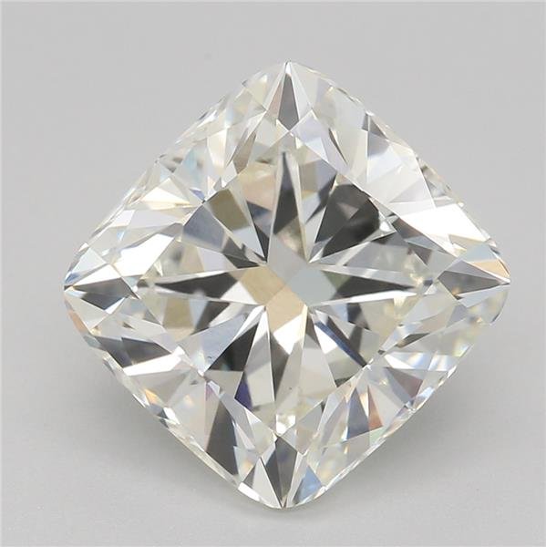 2.59ct I VVS2 Rare Carat Ideal Cut Cushion Lab Grown Diamond