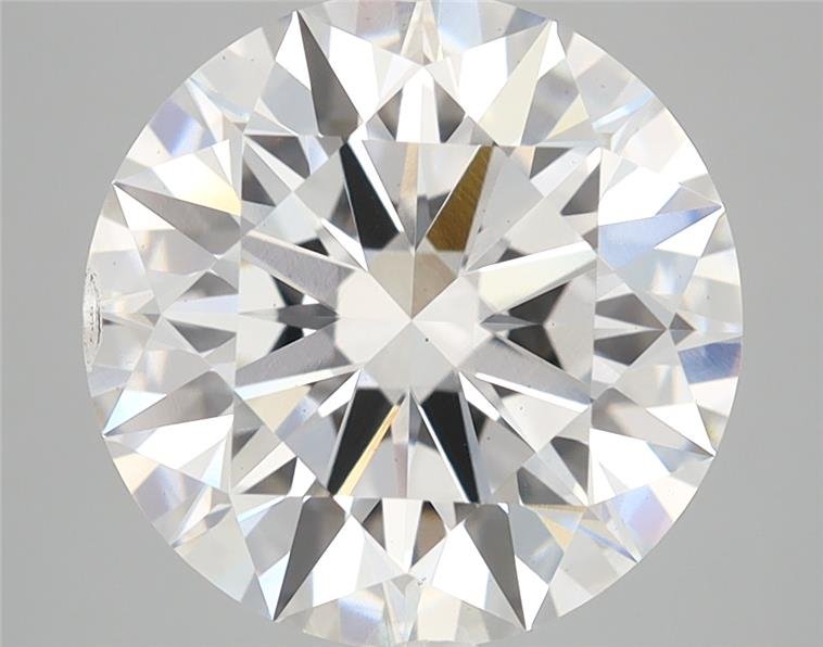 5.01ct E SI1 Rare Carat Ideal Cut Round Lab Grown Diamond