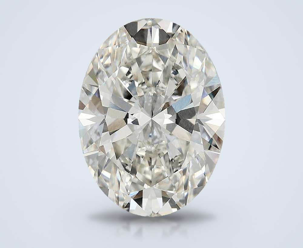 4.00 Carat Oval Lab Diamond
