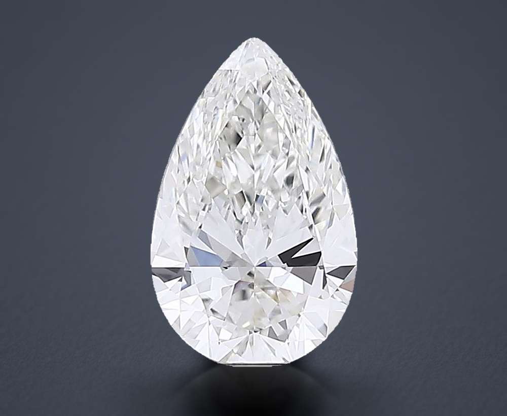 3.29 Carat Pear Lab Diamond