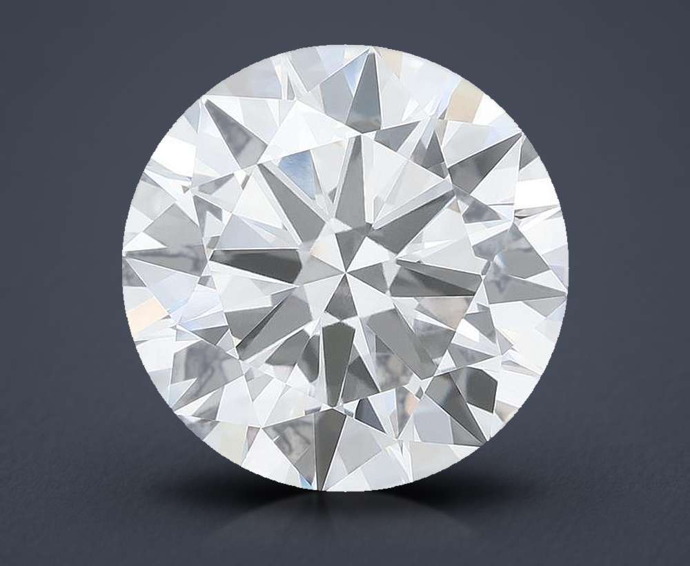 5.76 Carat Round Lab Diamond
