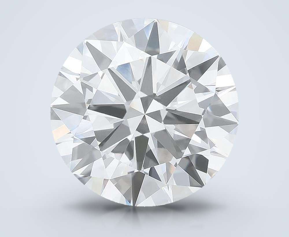 5.76 Carat Round Lab Diamond
