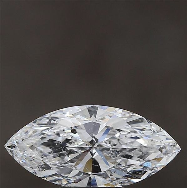 3.05ct D SI2 Rare Carat Ideal Cut Marquise Diamond