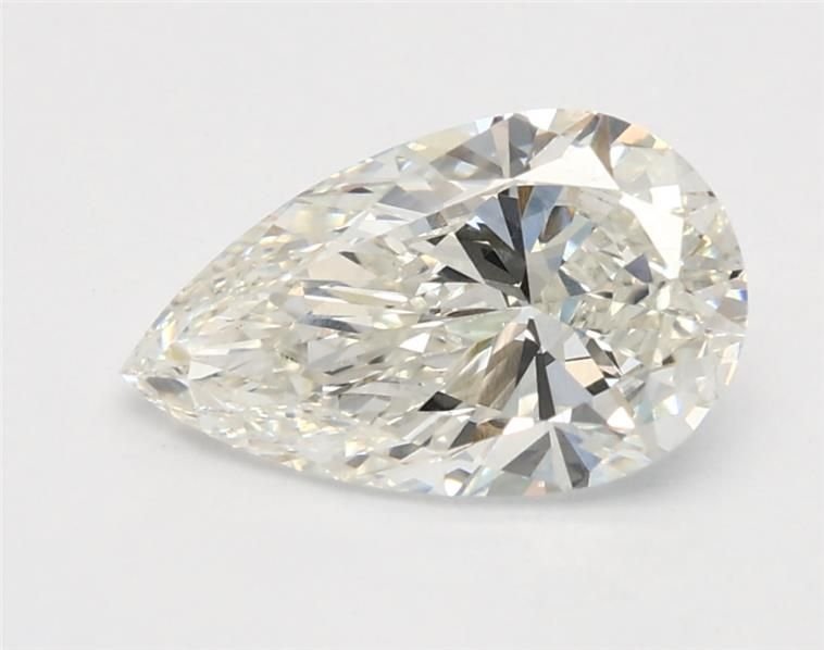 1.06ct H VS2 Rare Carat Ideal Cut Pear Lab Grown Diamond