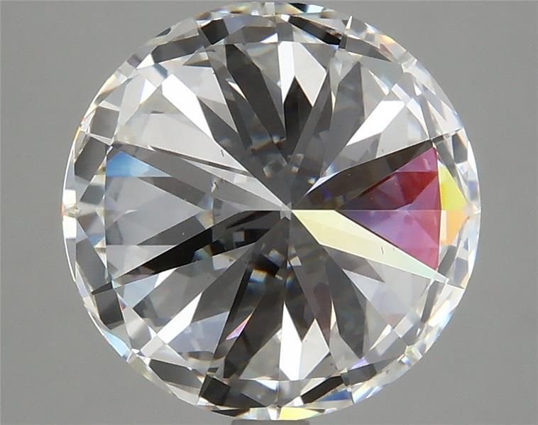 4.12ct F SI1 Excellent Cut Round Lab Grown Diamond