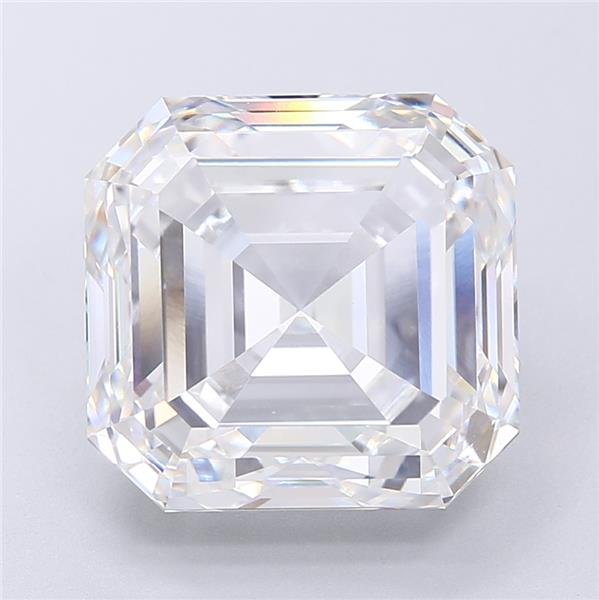 10.08ct D VVS2 Rare Carat Ideal Cut Asscher Lab Grown Diamond