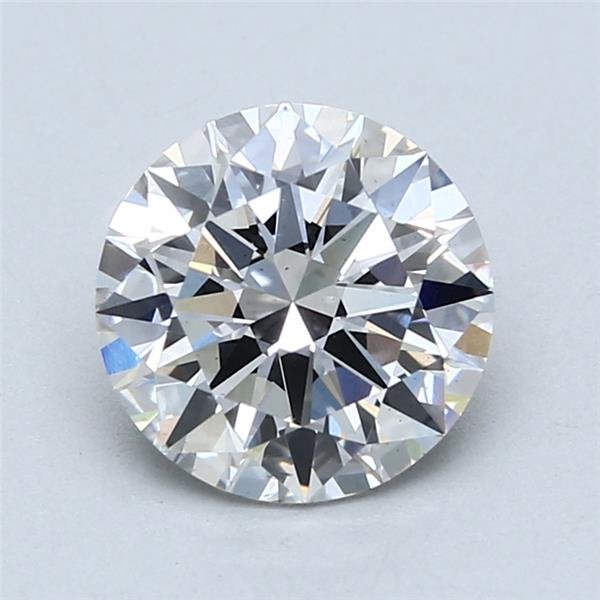 2.02ct E VS2 Rare Carat Ideal Cut Round Lab Grown Diamond