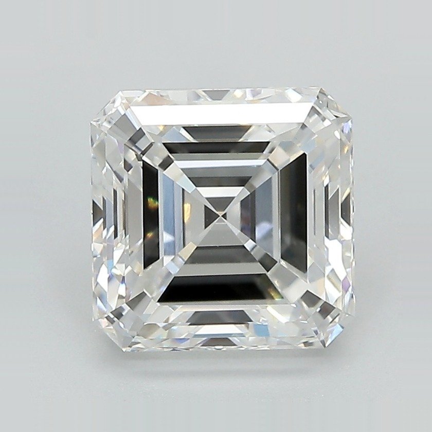 3.53ct E VVS2 Rare Carat Ideal Cut Asscher Lab Grown Diamond