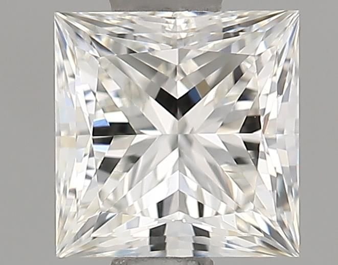 0.82ct F VS1 Rare Carat Ideal Cut Princess Lab Grown Diamond