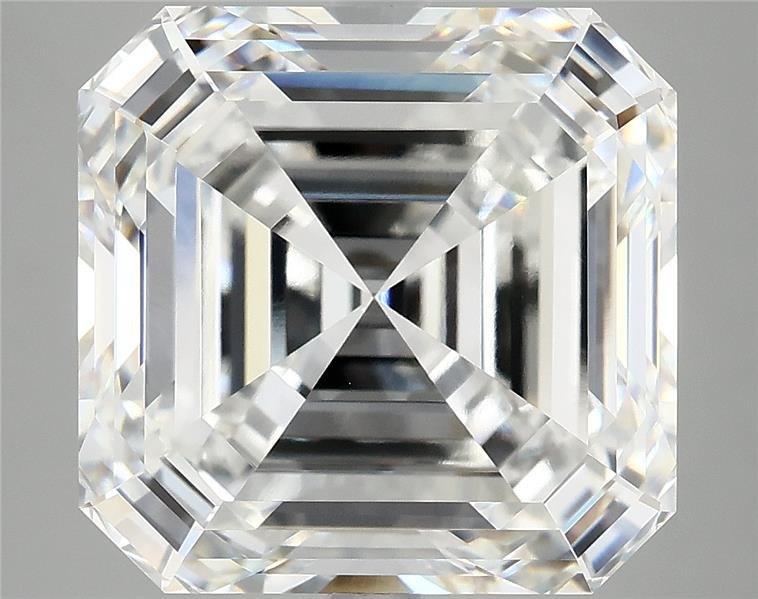 10.54ct E VVS2 Excellent Cut Asscher Lab Grown Diamond